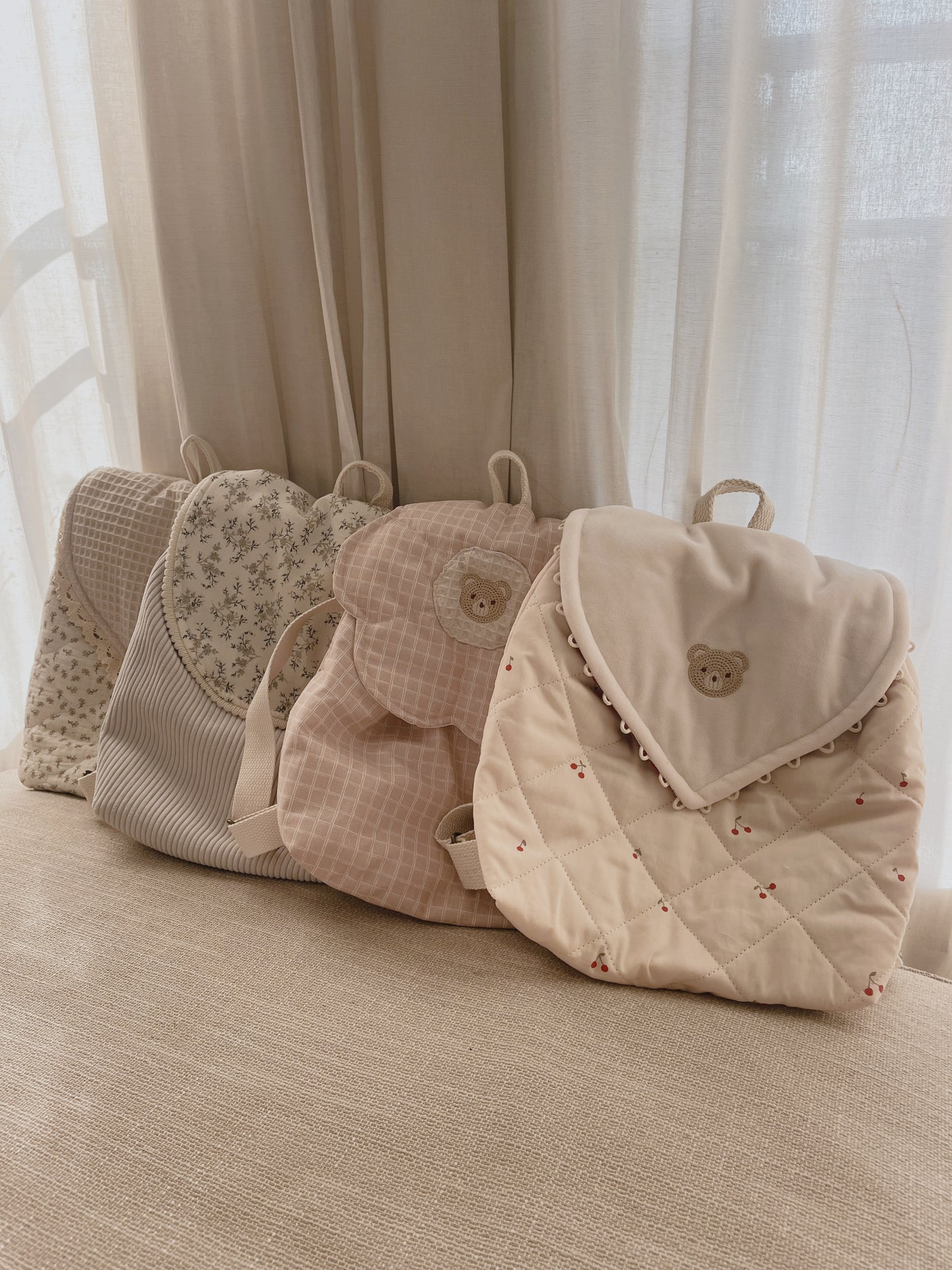 Sac à dos - différents motifs ♡